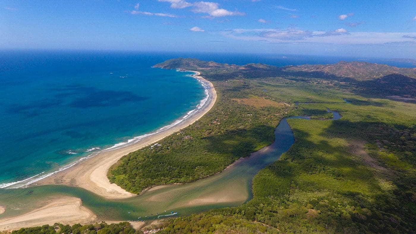 Playa Grande national marine park